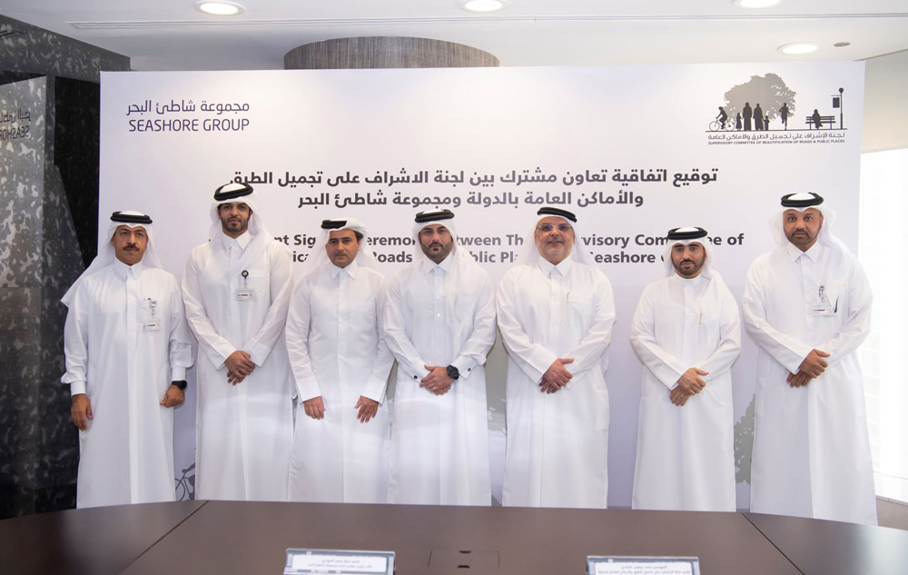 Ashghal and Seashore Group ink deal for Zeenah Initiative