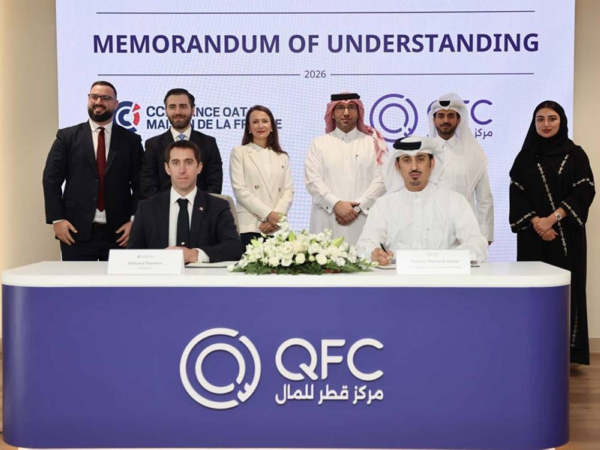 Qatar Financial Centre, CCI France sign MoU to strengthen business ties